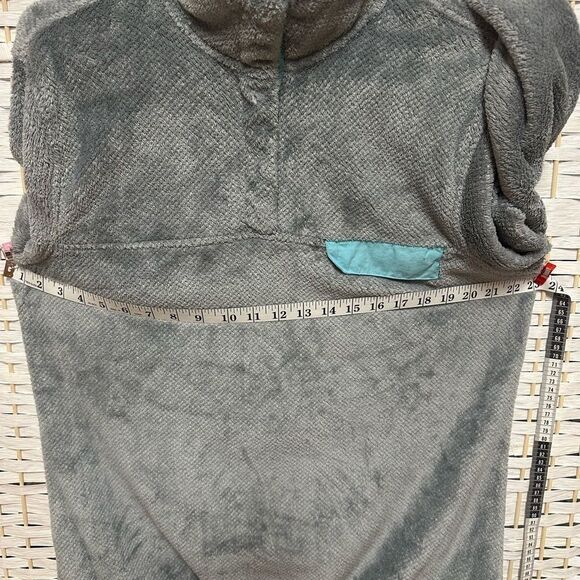 Jachs cabin pullover 1/4 snap long sleeve unisex L excellent condition grey - Picture 10 of 10